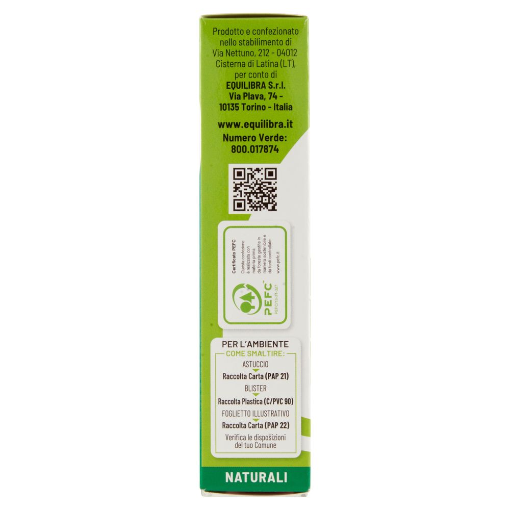 Equilibra Mirtillo Vista e Microcircolo 60 Capsule Vegetali 26 g