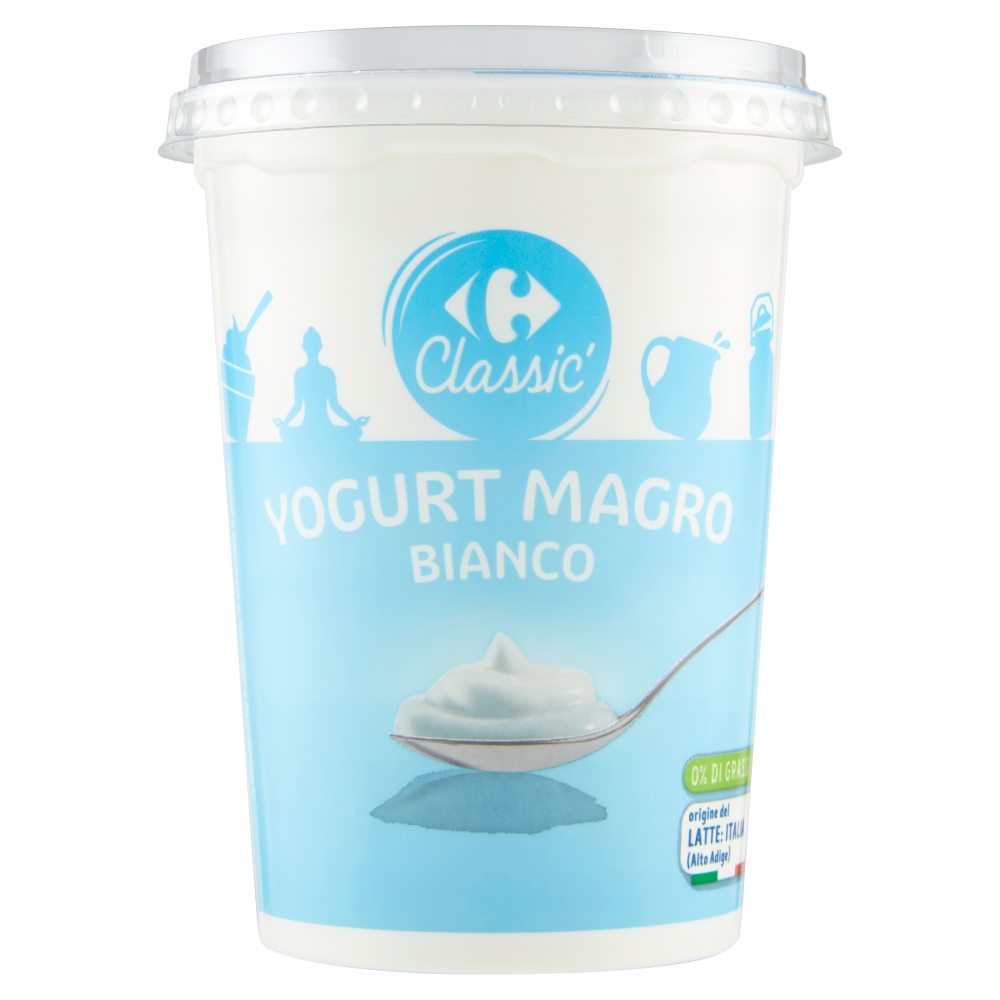 Carrefour Classic Yogurt Magro Bianco 500 g