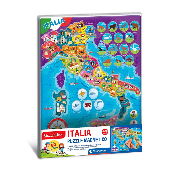 Clementoni Italia Puzzle Magnetico