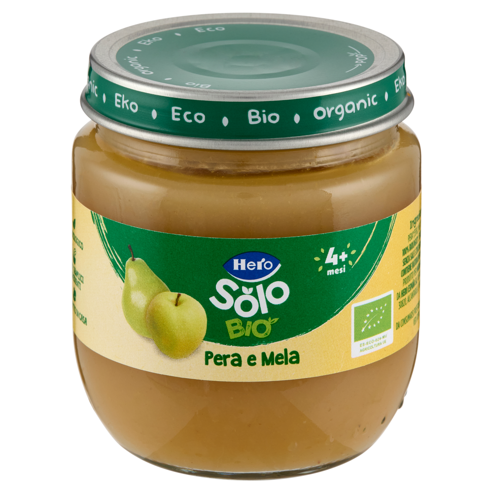 Hero Solo Bio Pera e Mela 120 g