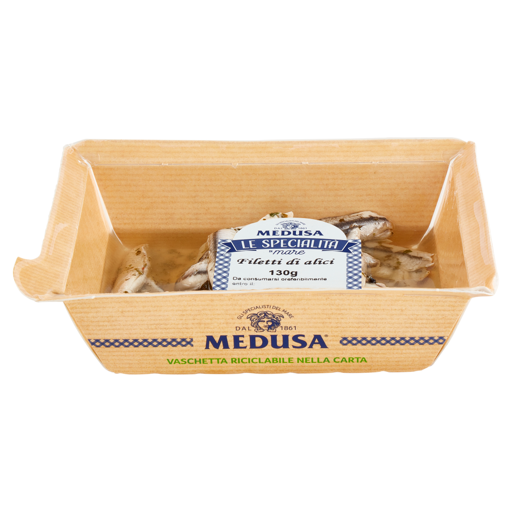 Medusa Le Specialità di mare Filetti di alici 130 g