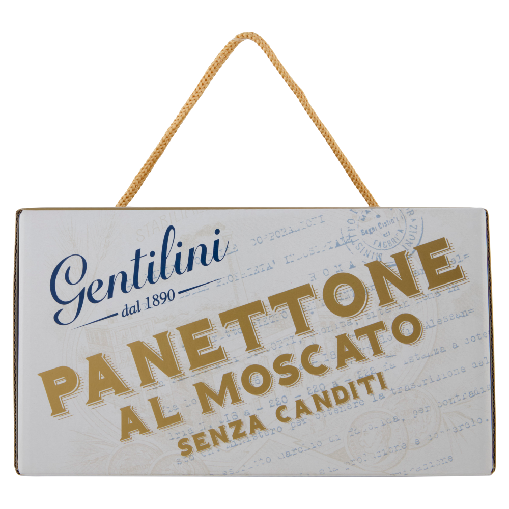 Gentilini Panettone al Moscato Senza Canditi 750 g