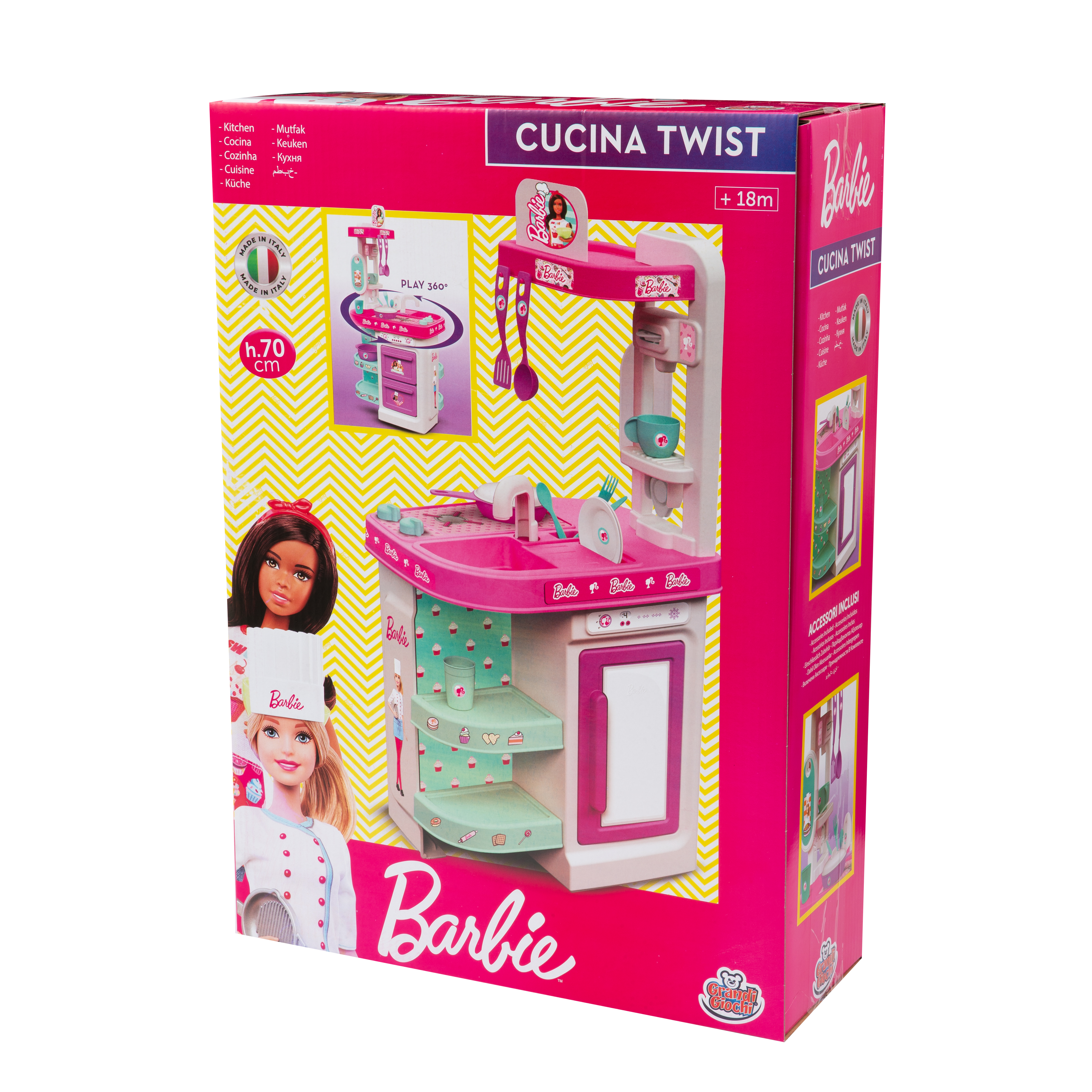 Grandi Giochi Barbie Cucina Twist