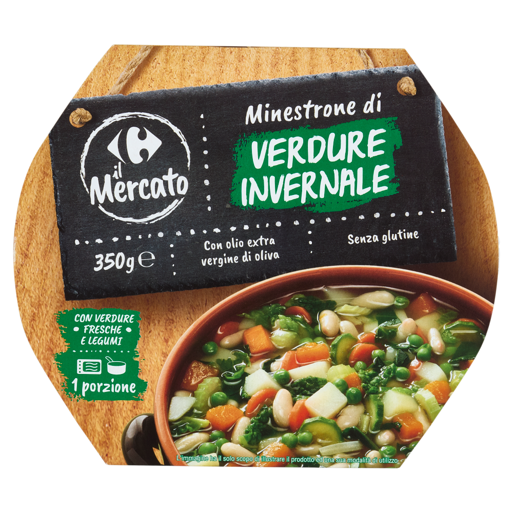 Carrefour il Mercato Minestrone di Verdure Invernale 350 g