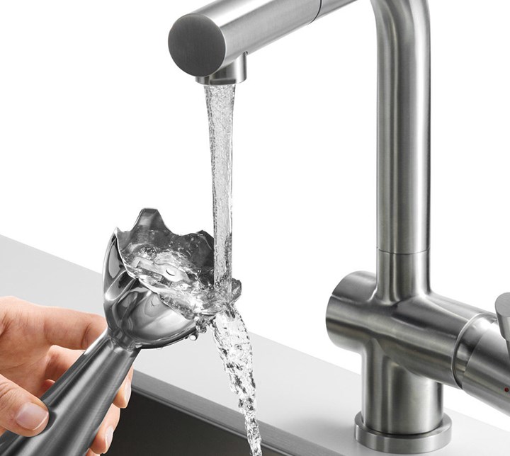 Braun MQ 3025 Spaghetti 600 L Frullatore ad immersione 700 W Blu, Bianco