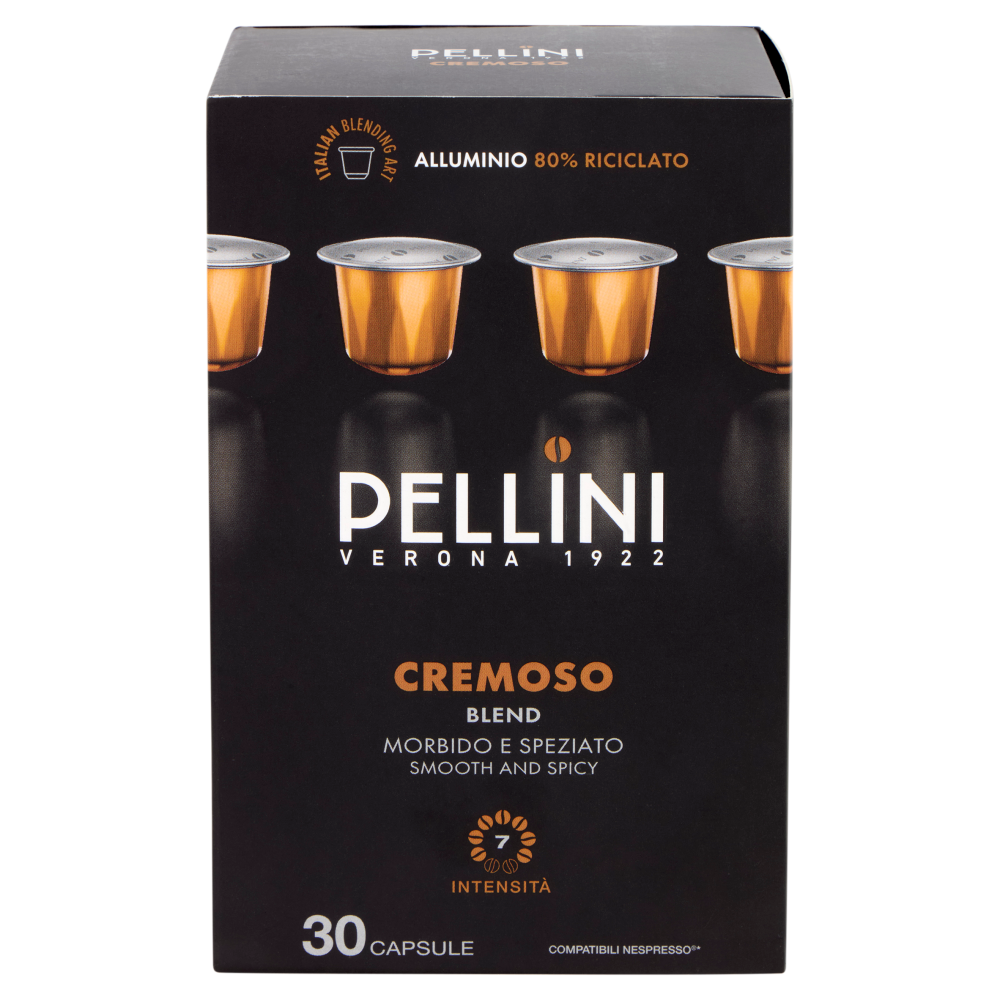 Pellini Cremoso Compatibili Nespresso* 30 Capsule 165 g