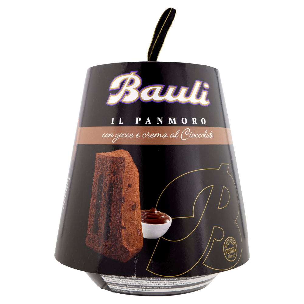 Bauli il Panmoro con gocce e crema al Cioccolato 750 g
