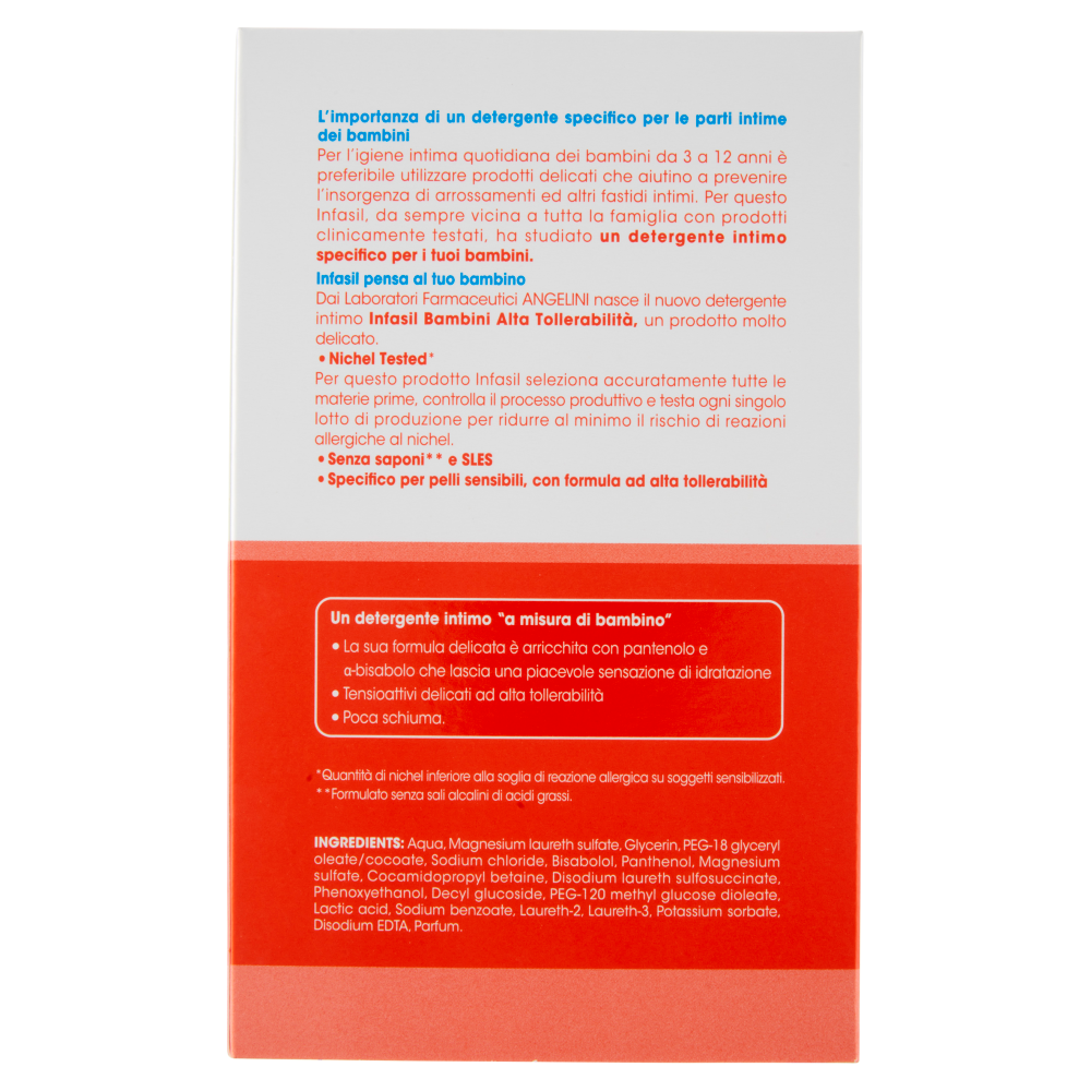 infasil pH Specialist 4.5 Intimo Bambini Alta Tollerabilità 300 ml