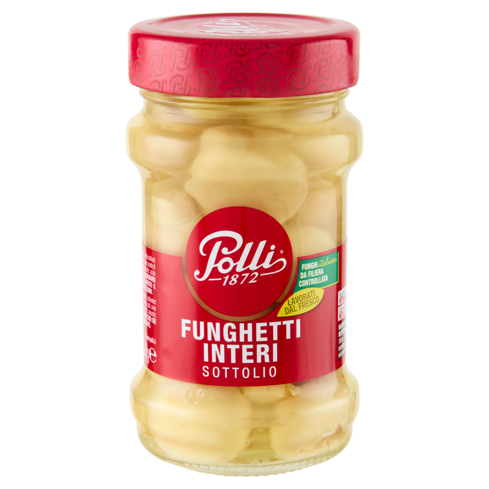 Polli Funghetti Interi Sottolio 190 g