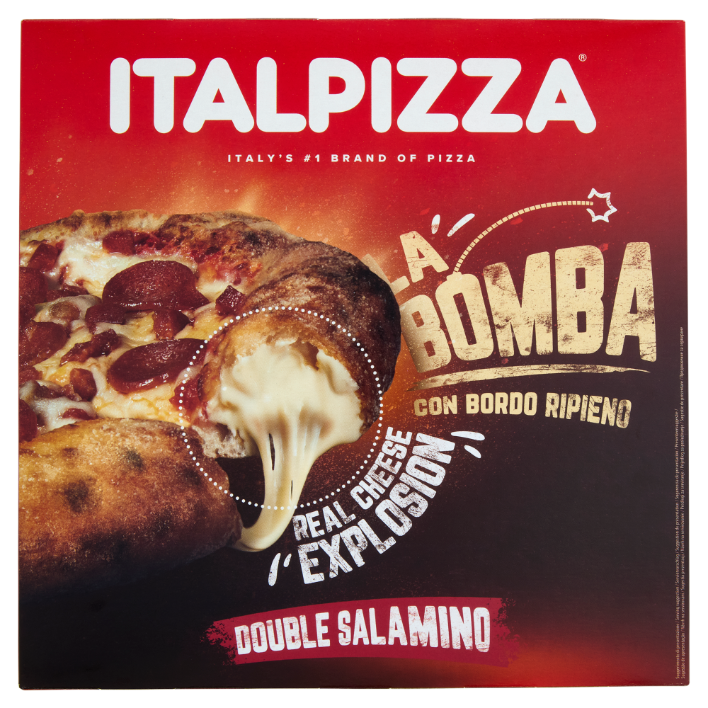 Italpizza la Bomba Double Salamino 465 g