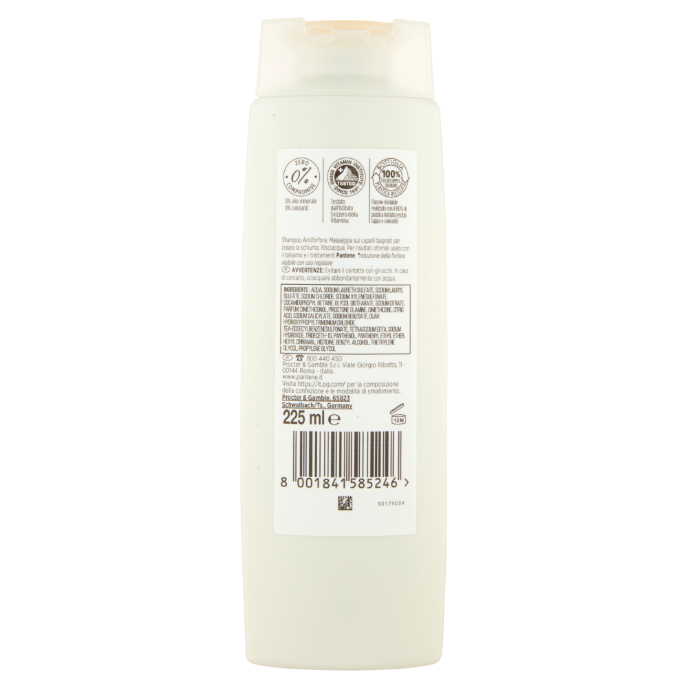 Pantene Shampoo Antiforfora 225 ml