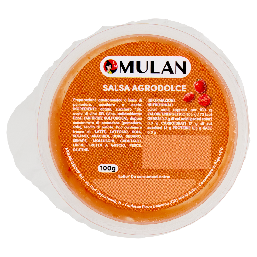 Mulan Salsa Agrodolce 100 g