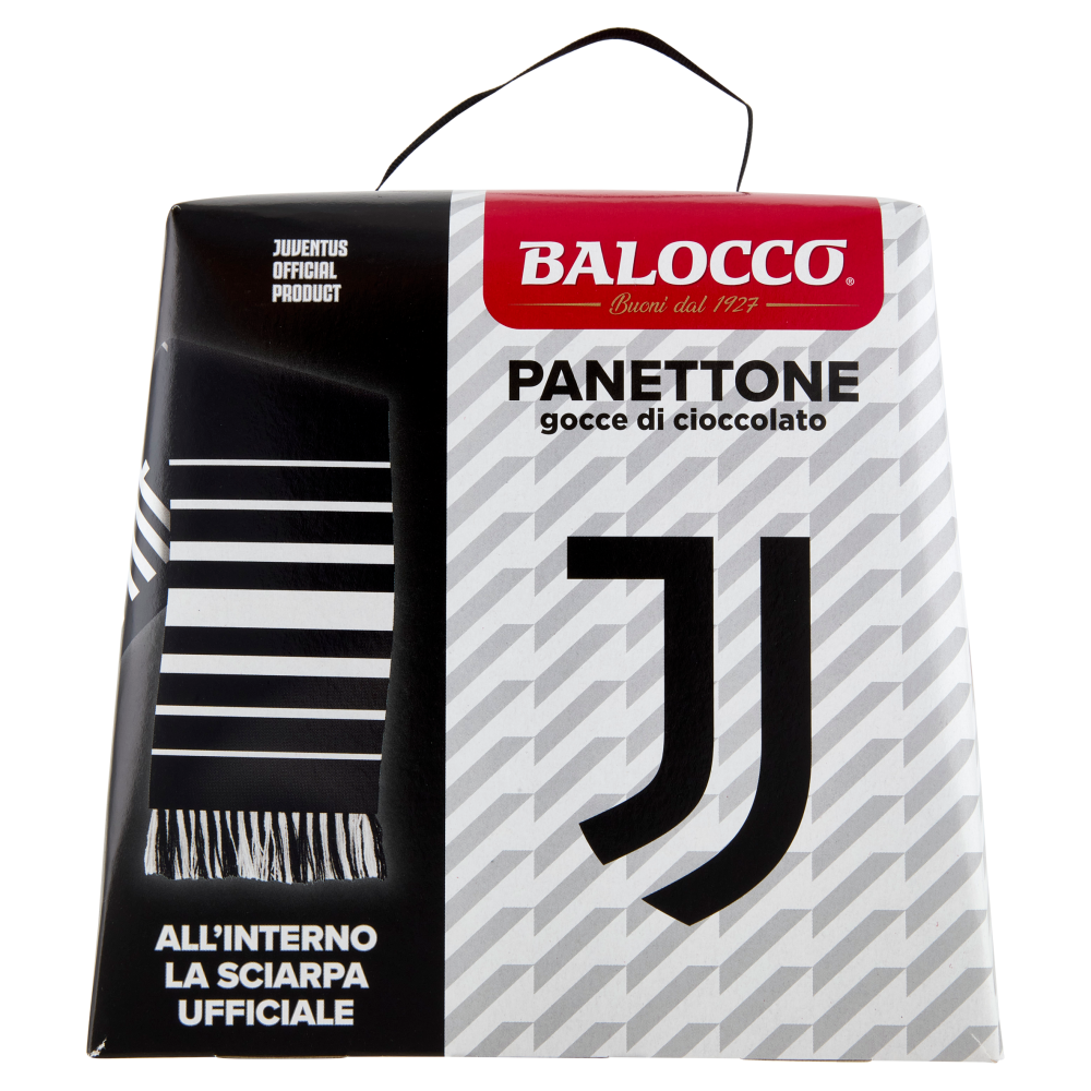 Balocco Panettone gocce di cioccolato Juventus 500 g