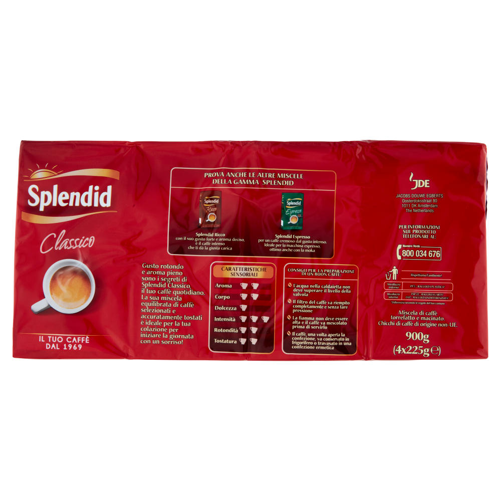 Splendid Classico 4 x 225 g