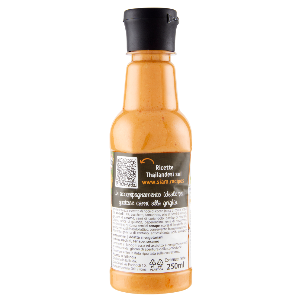 Siam Peanut Coconut Thai Satay Sauce 250 ml
