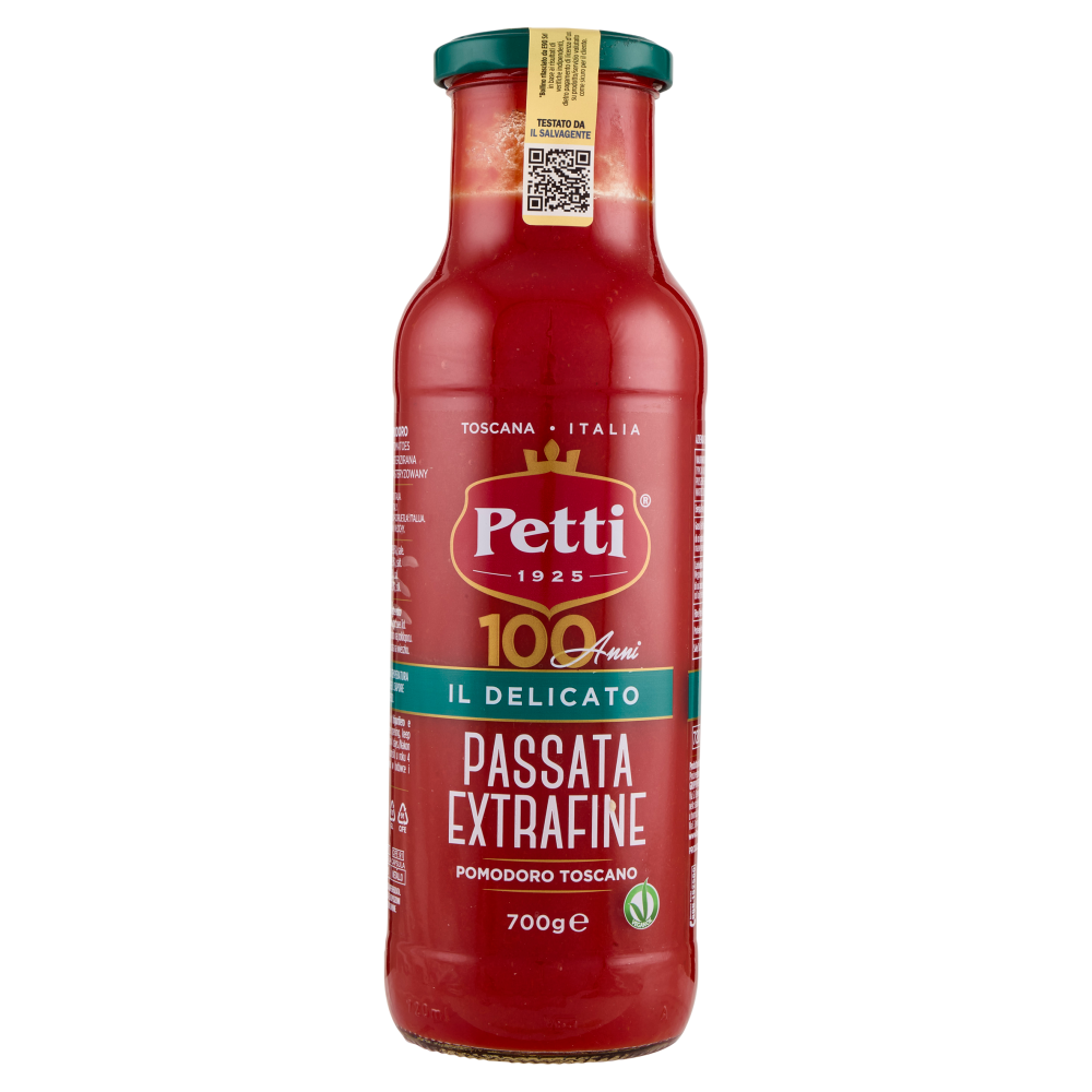 Petti "Il delicato" - passata di pomodoro extrafine - Pomodoro toscano - 700g
