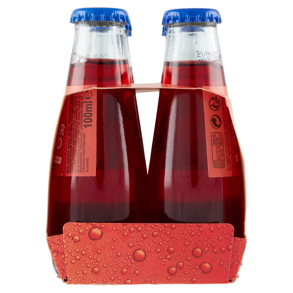 Carrefour Sensation Bitter Rosso 6 x 100 ml