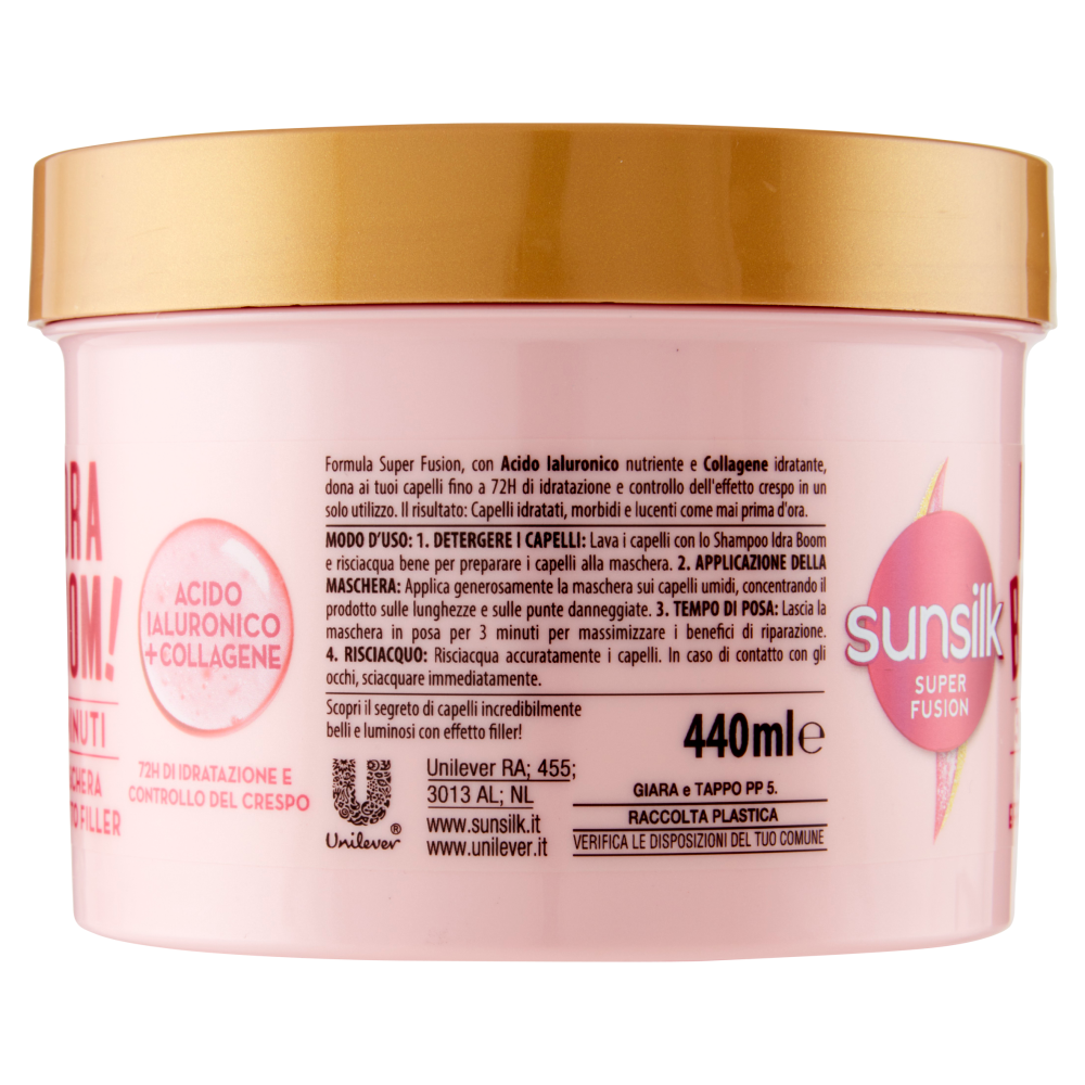 sunsilk Super Fusion Idra Boom! Maschera Effetto Filler 440 ml