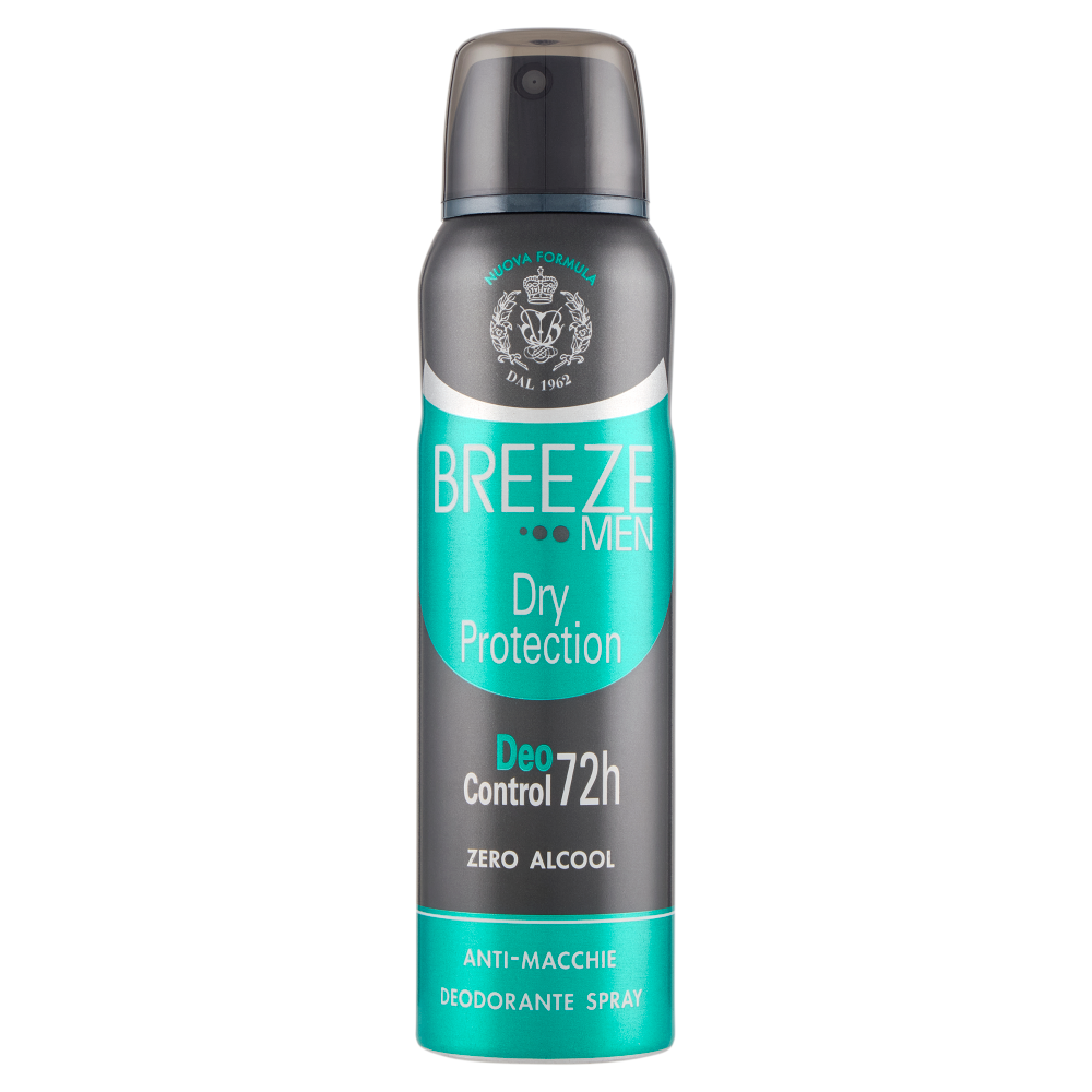 Breeze Men Dry Protection Deodorante Spray 150 mL