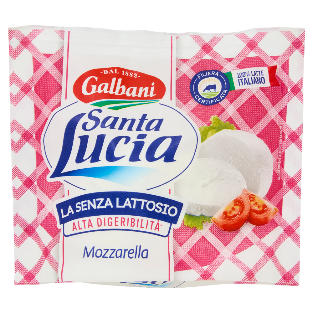 Galbani Santa Lucia Mozzarella la Senza Lattosio 100 g