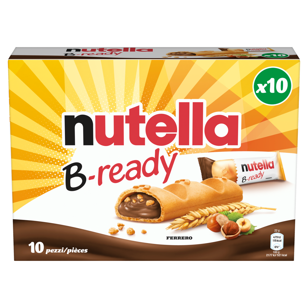 nutella B-ready 10 x 22 g