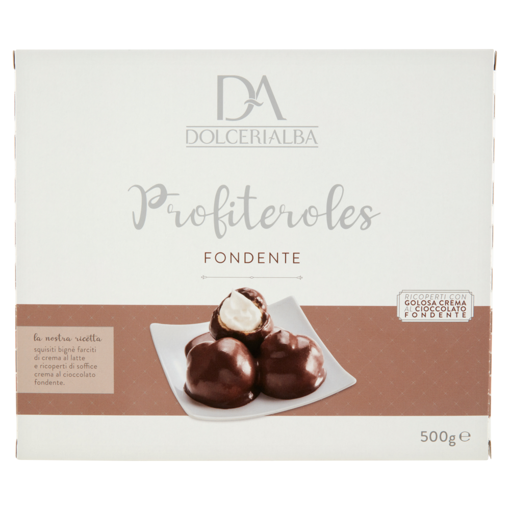 Dolcerialba Profiteroles Fondente 9 Profiteroles 500 g