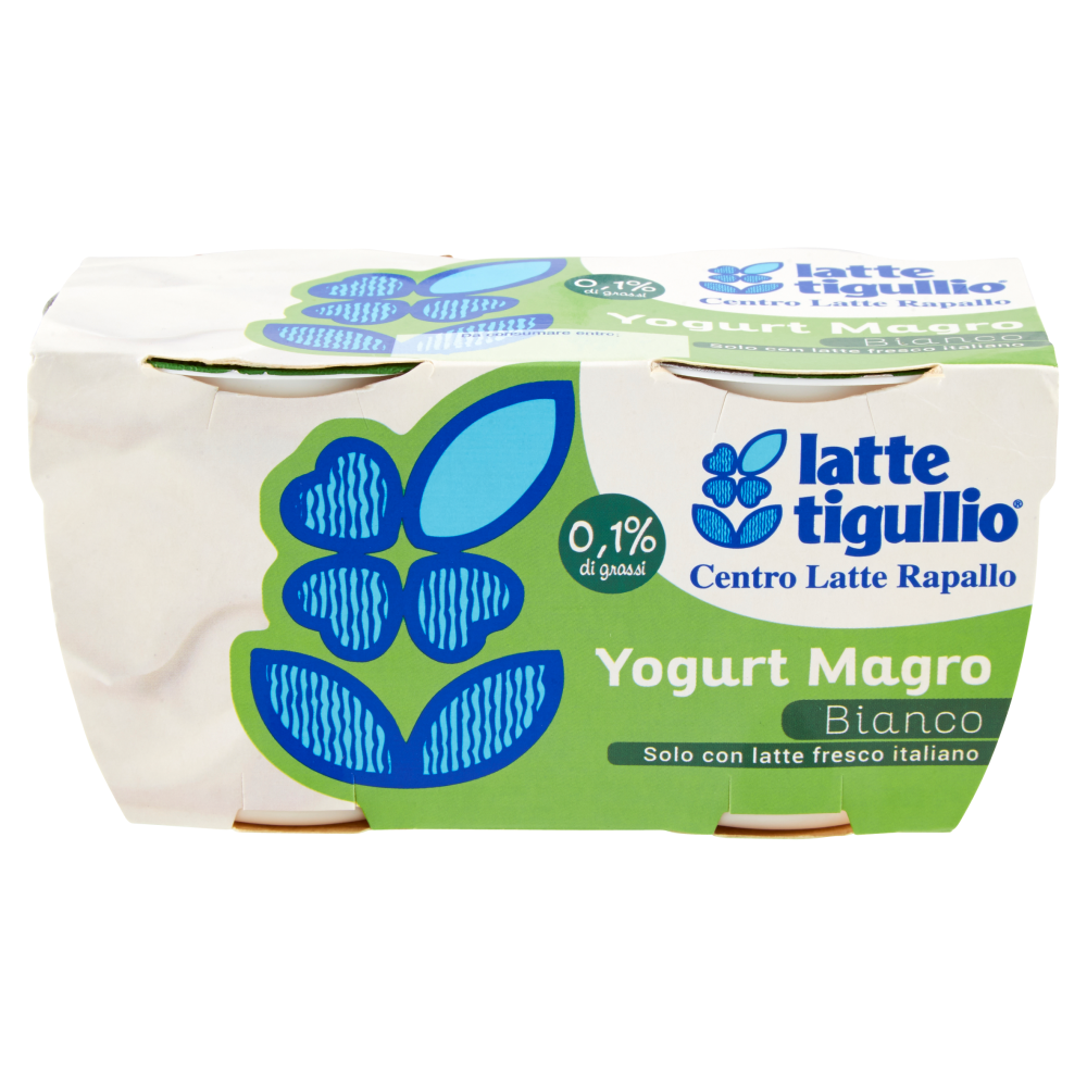 latte tigullio Yogurt Magro Bianco 2 x 125 g