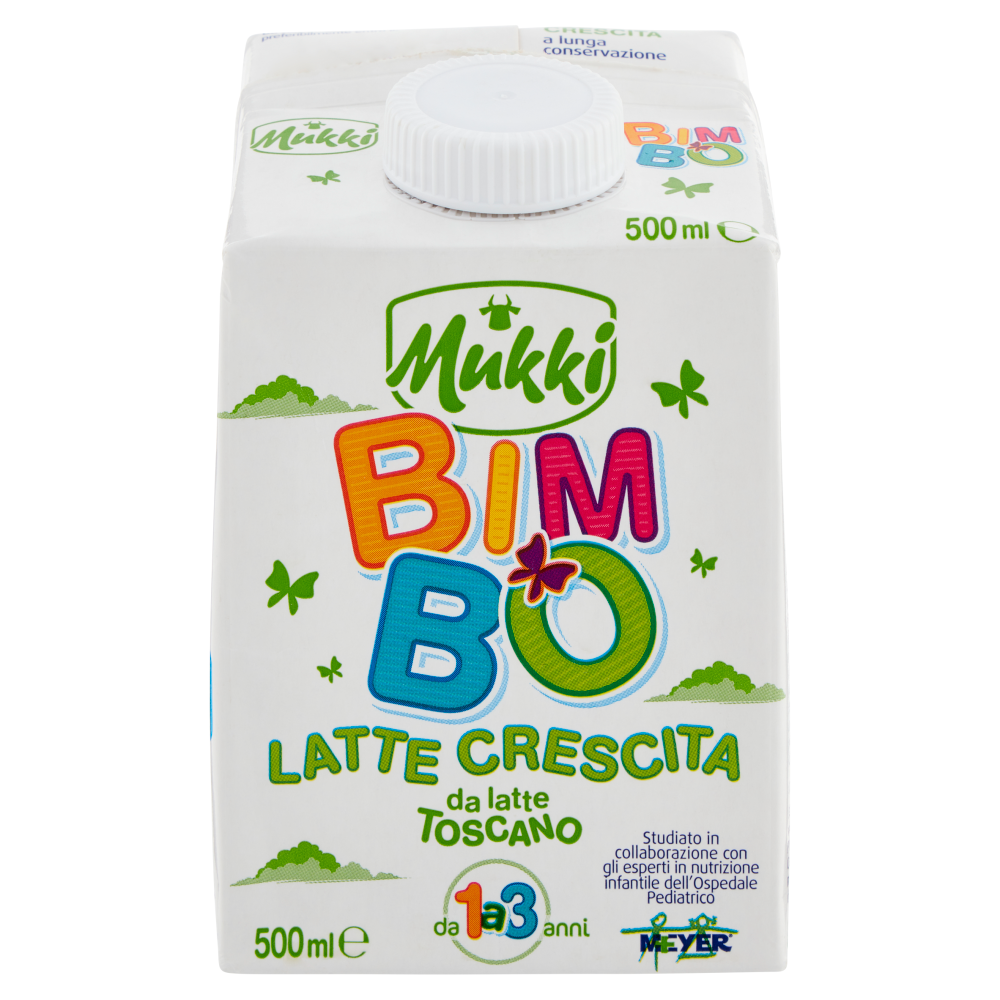 Mukki Bimbo Latte Crescita da 1 a 3 anni 500 ml
