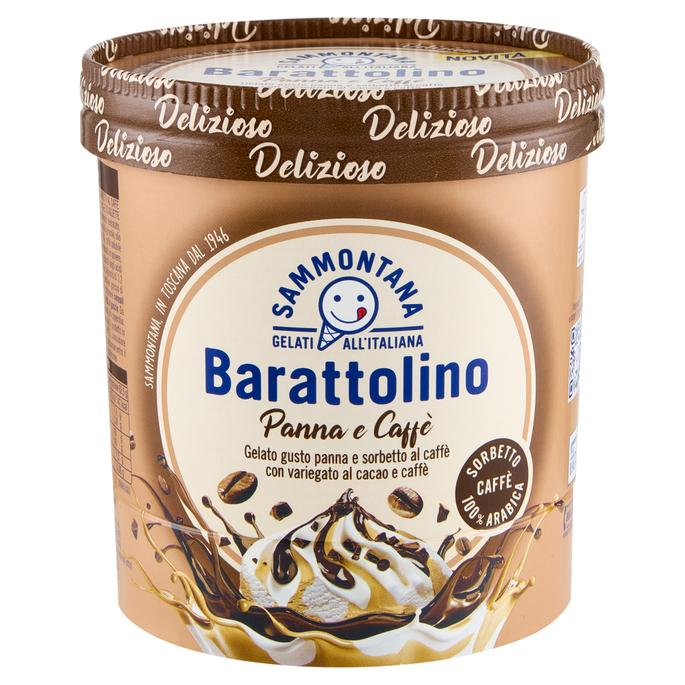 Sammontana Barattolino Delizioso Panna e Caff&egrave; 500 g