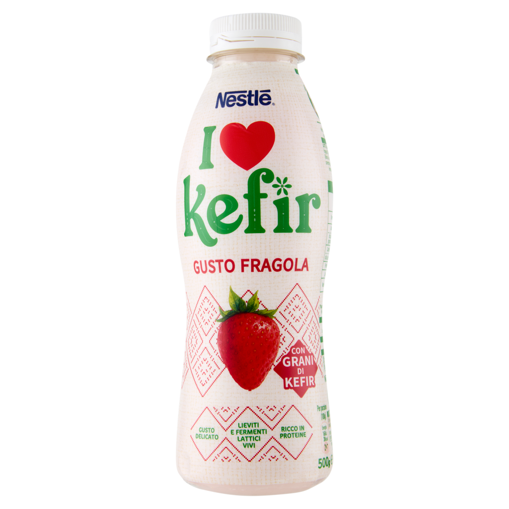 NESTL&Eacute; I Love kefir Gusto Fragola 500 g