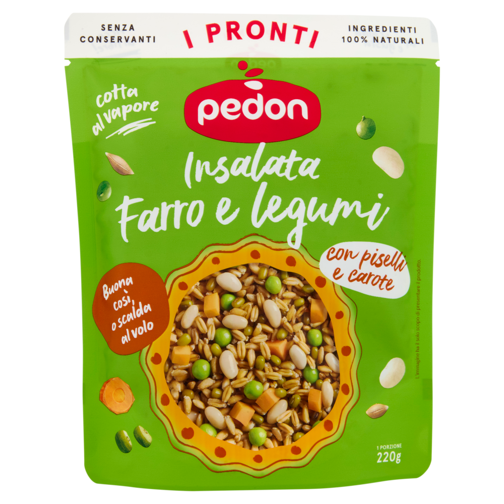 pedon I Pronti Insalata Farro e legumi 220 g