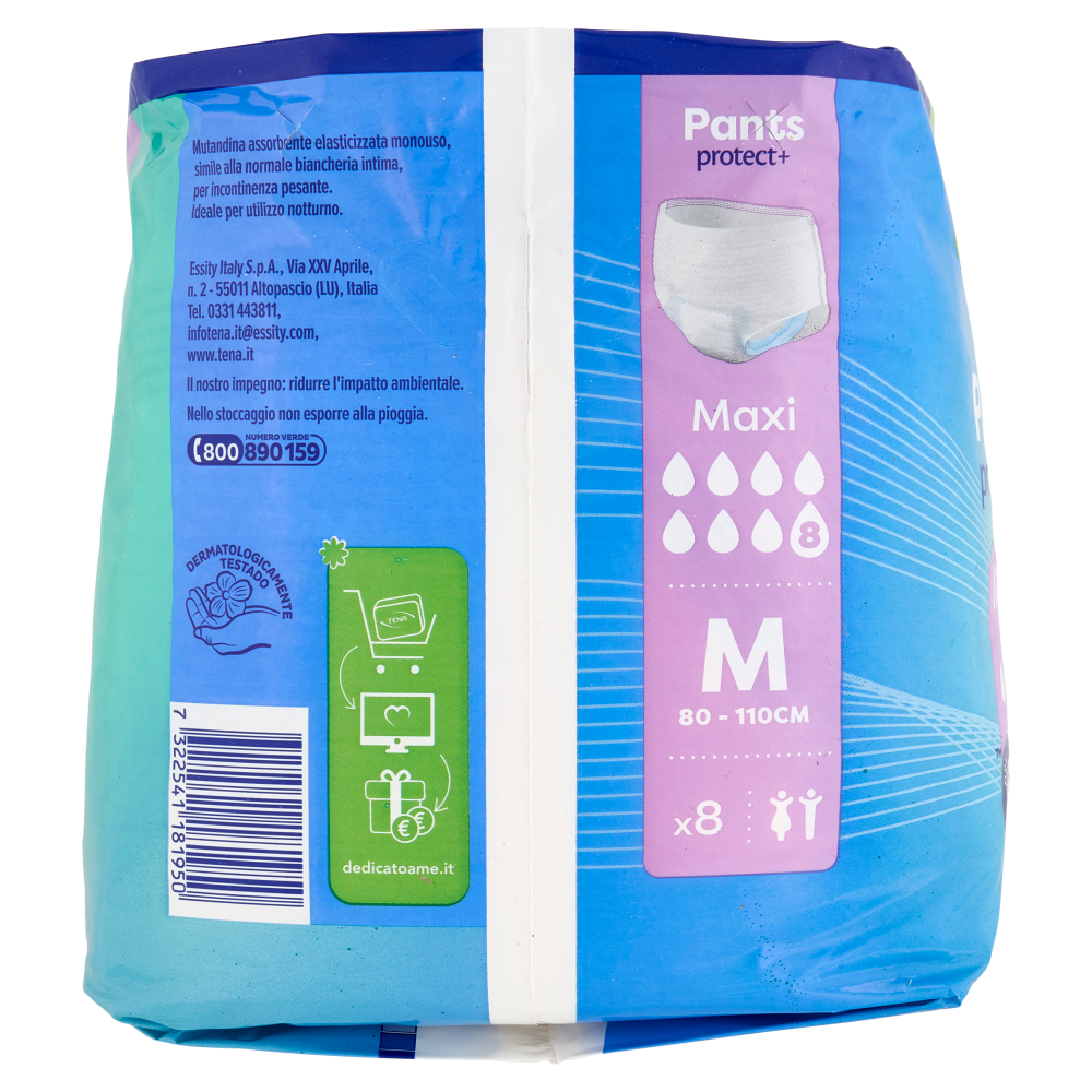 Tena Pants protect+ Maxi M 8 pz