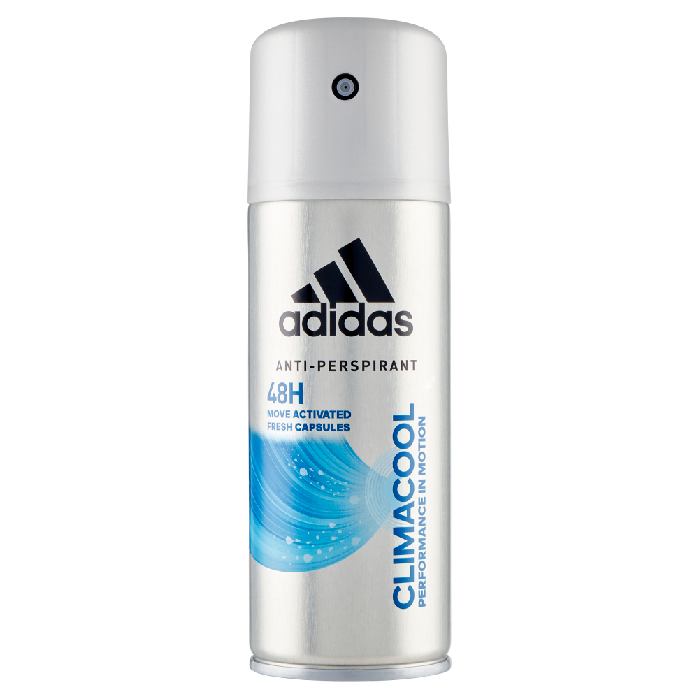 Adidas Climacool Deodorante Spray Uomo 48 Ore di Freschezza 150 ml