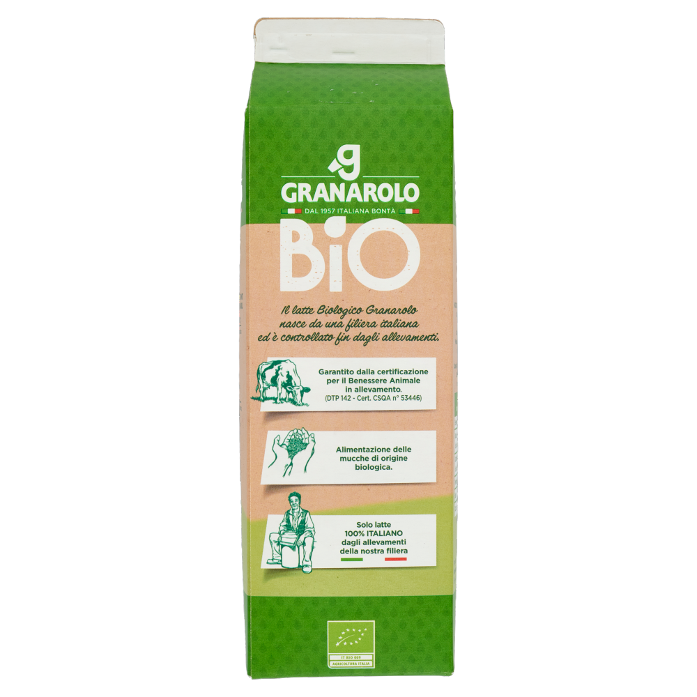 Granarolo Bio Latte Biologico Intero 1 L