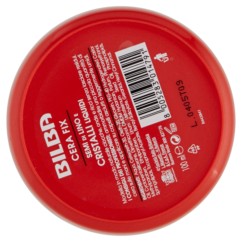 Bilba Cera Fix semi di lino e cristalli liquidi 100 ml