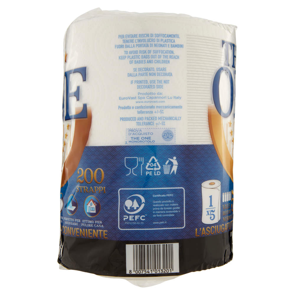 Fior di Carta Lifestyle the One Asciugatutto 200 Strappi 2 Veli