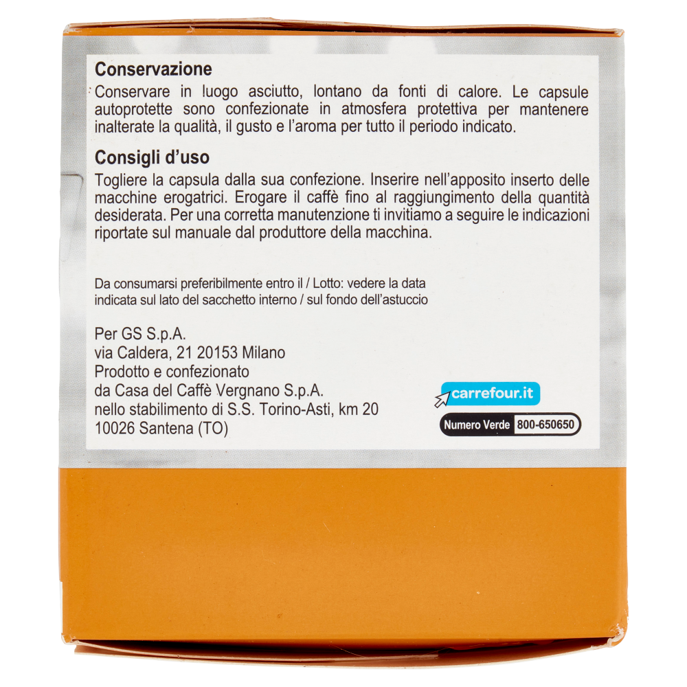 Carrefour Extra Espresso 100% Arabica 16 x 7,5 g