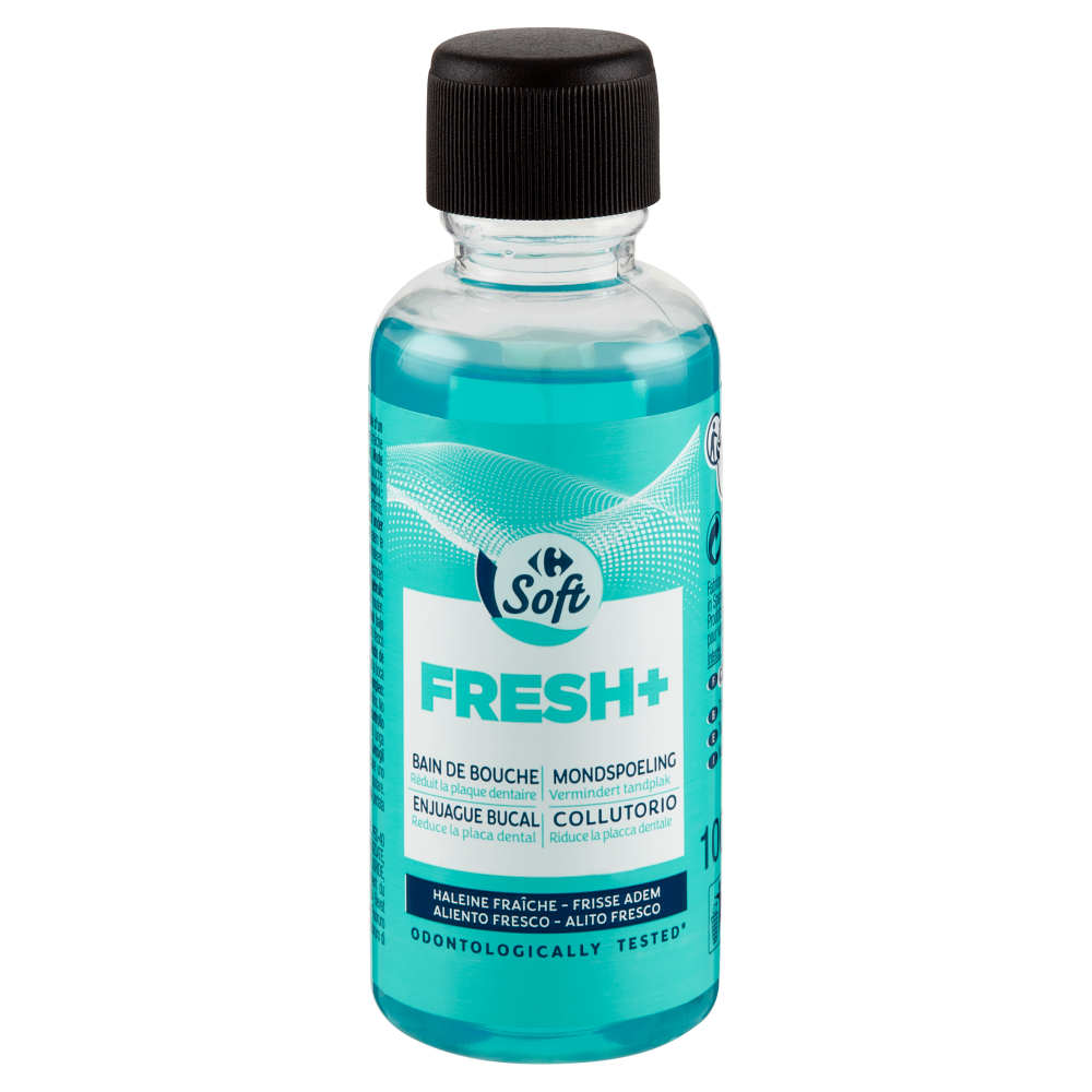 Carrefour Soft Fresh+ Collutorio 100 ml