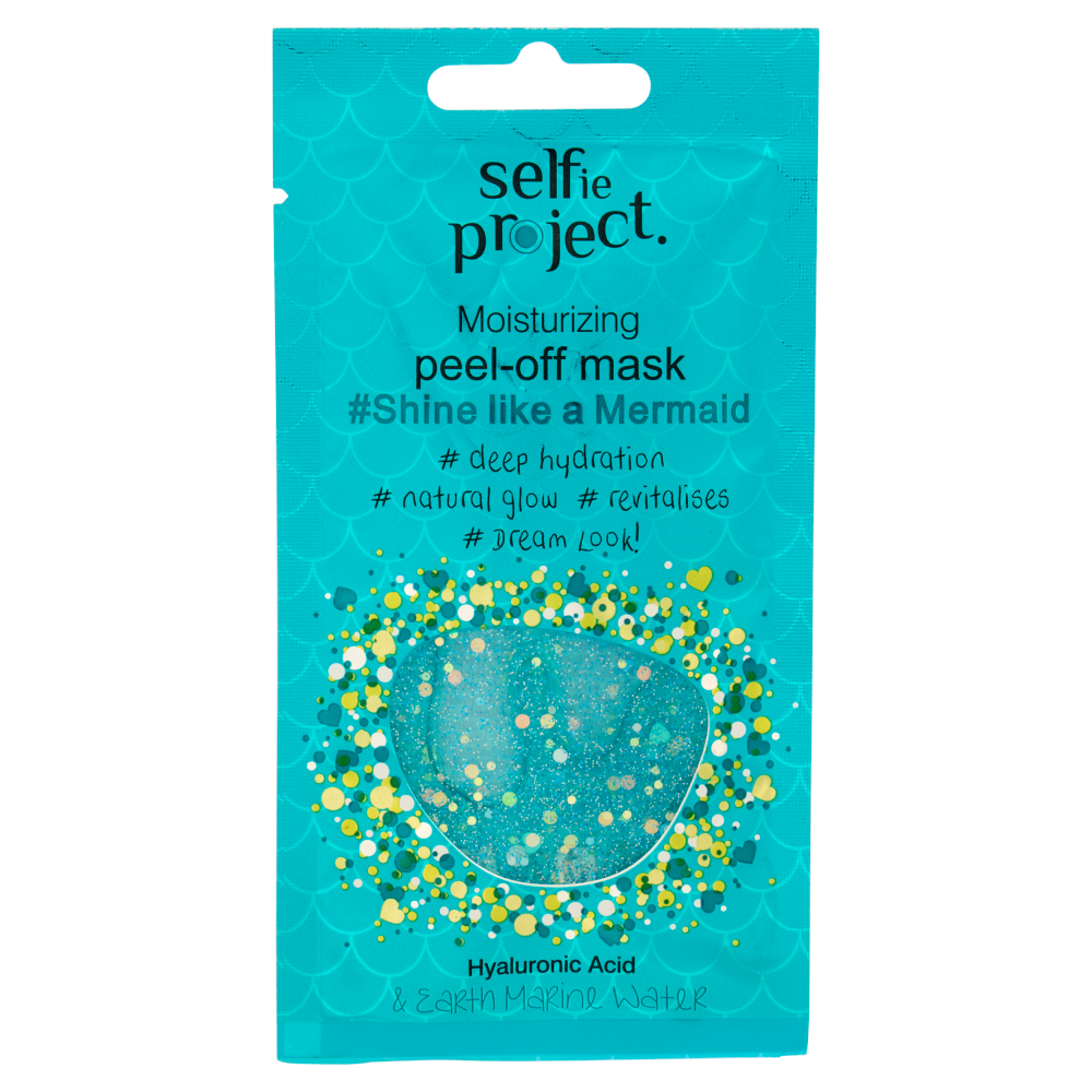 selfie project Moisturizing peel-off mask #Shine like a Mermaid 12 ml