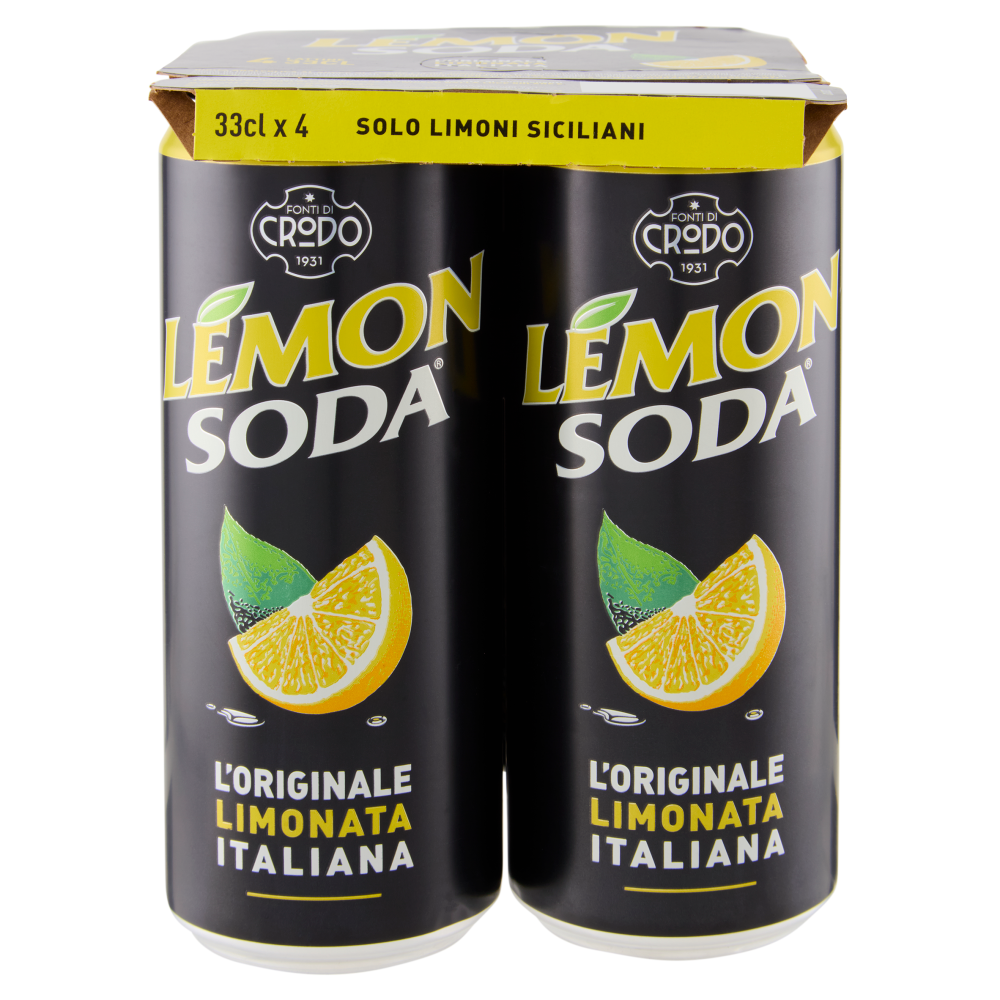 Lemonsoda 4 x 33 cl