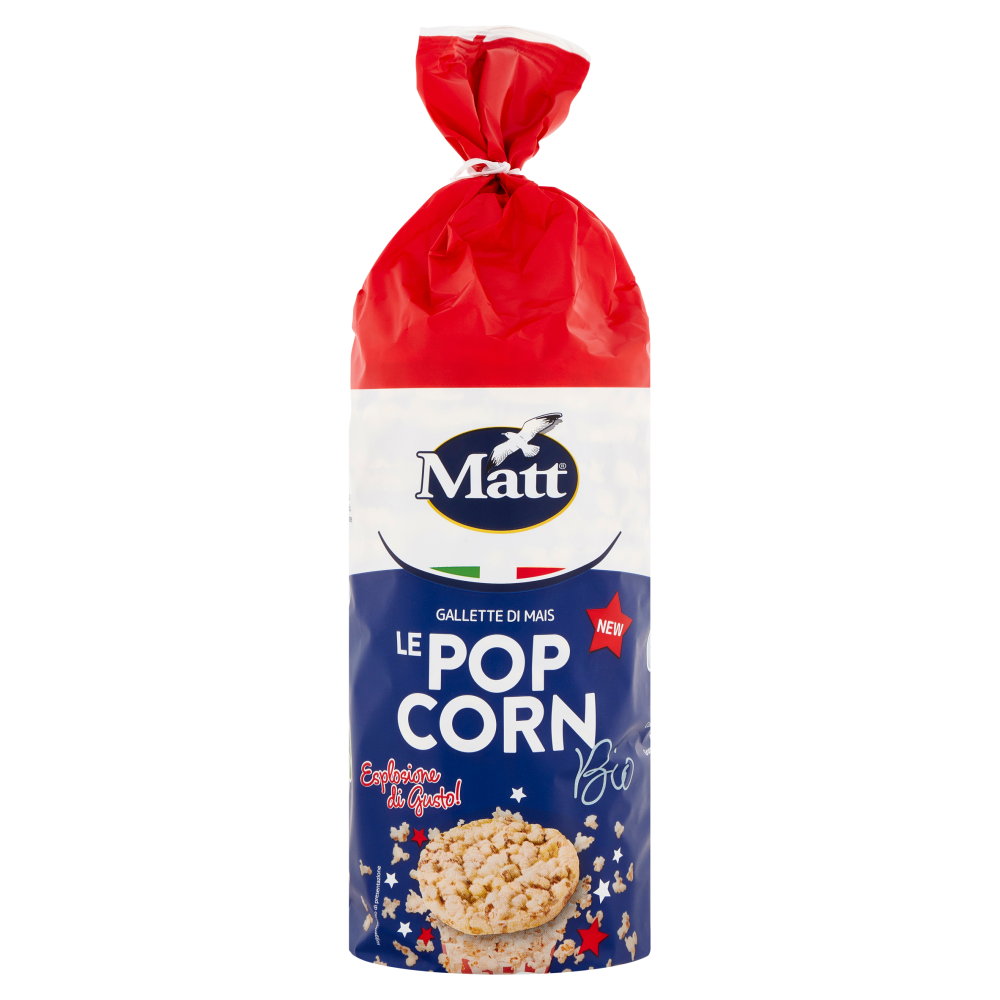 Matt Gallette di Mais le Pop Corn Bio 100 g