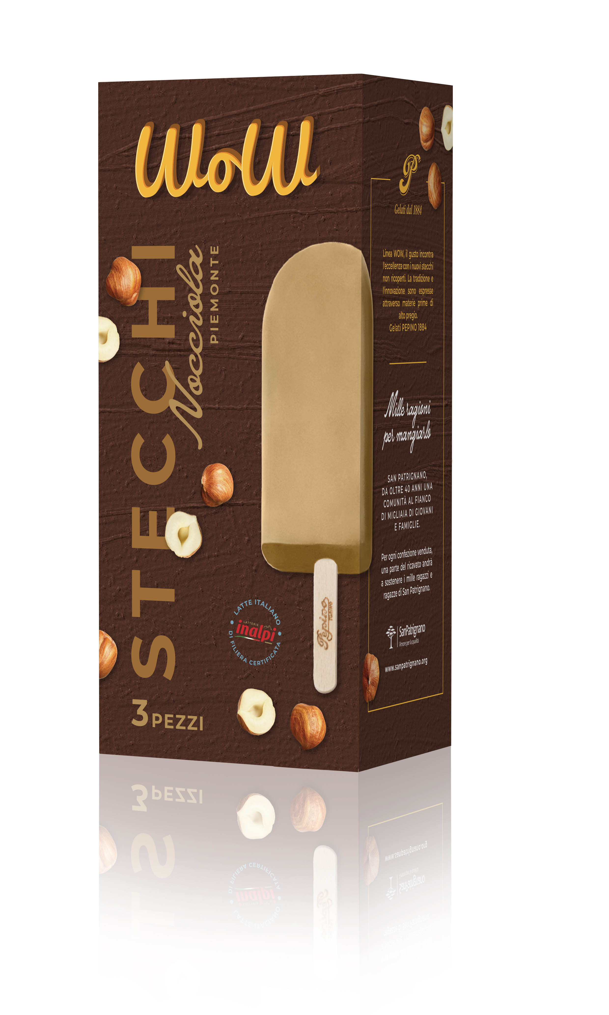 Stecco WoW nocciola di Piemonte