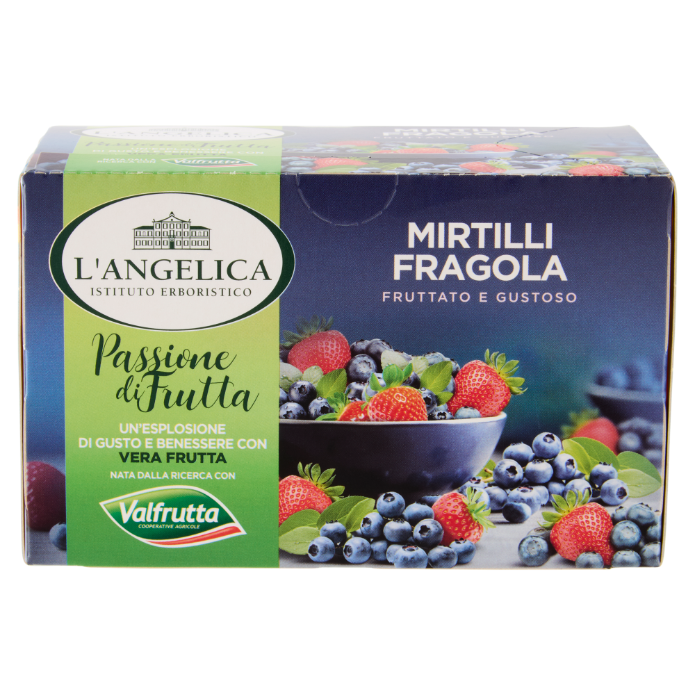 L'Angelica Passione di Frutta Mirtilli Fragola 15 Filtri 28.5 g
