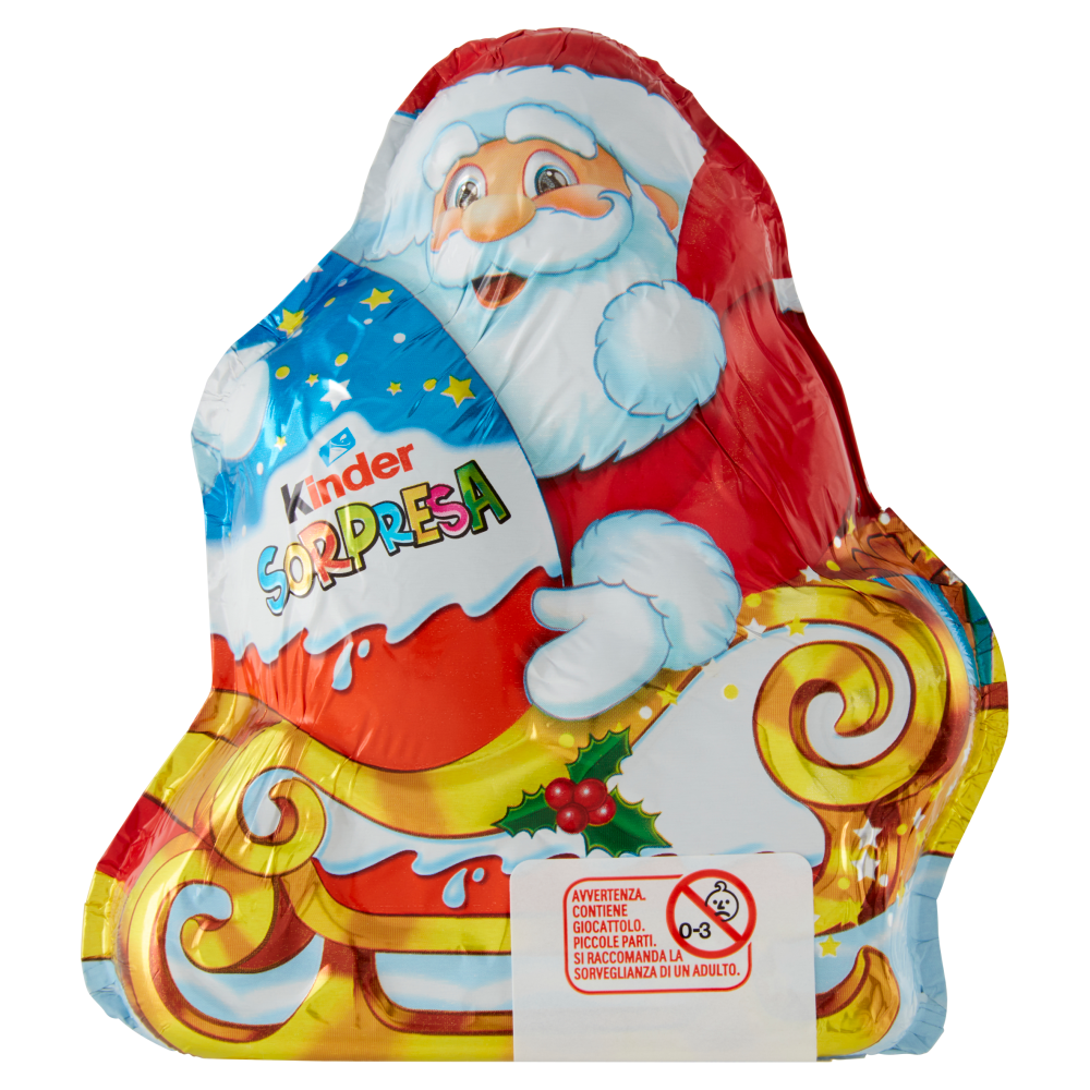 Kinder Sorpresa Figura cava Babbo Natale 75 g