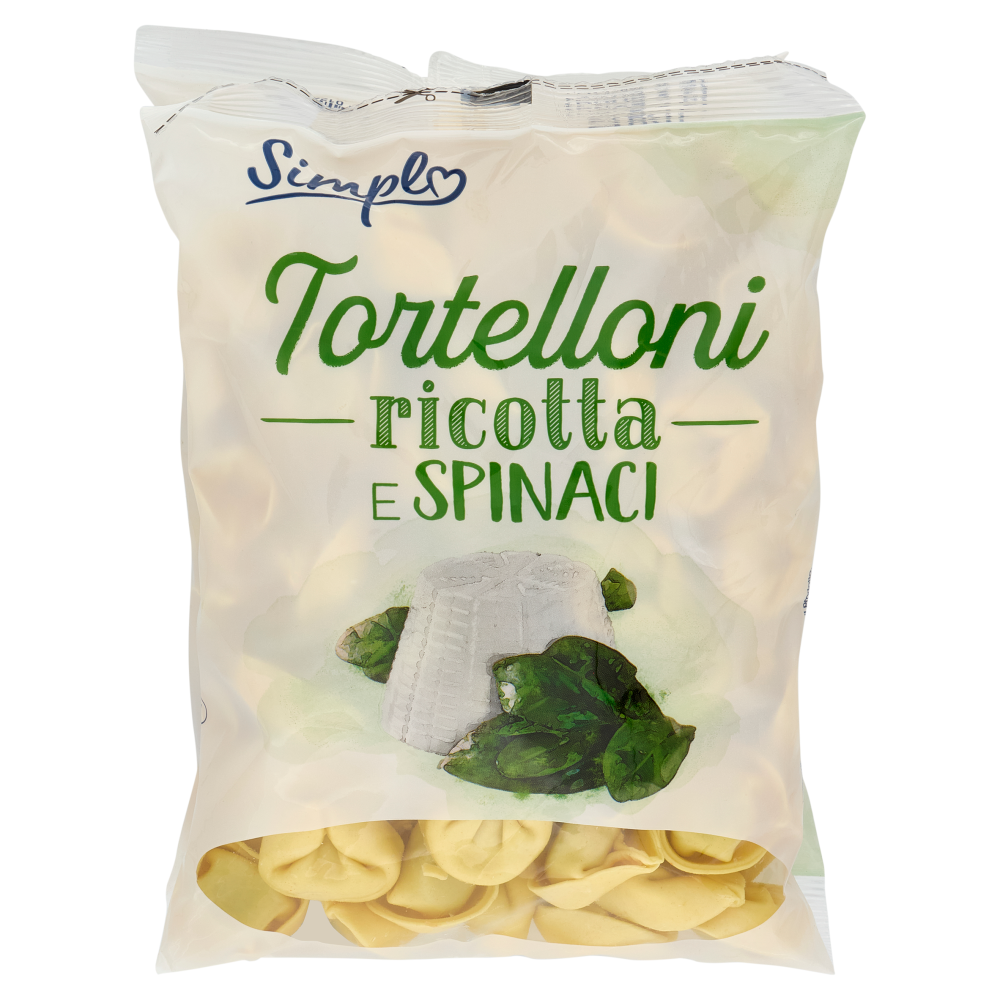 Simpl Tortelloni ricotta e Spinaci 2 x 500 g