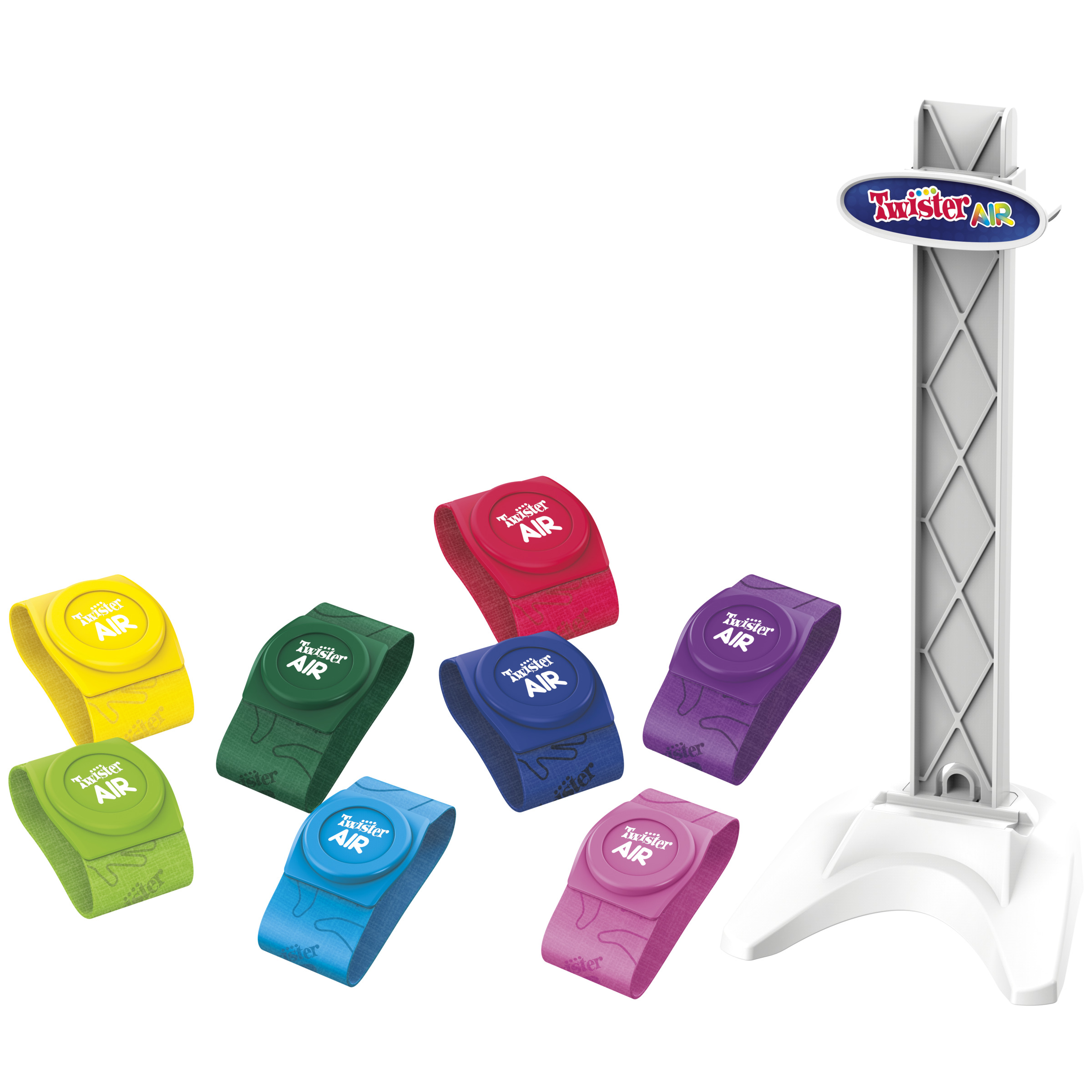 Hasbro Gaming Twister Air, gioco Twister con app per realt&agrave; aumentata, si collega a dispositivi smart, giochi attivi per feste, dagli 8 anni in su