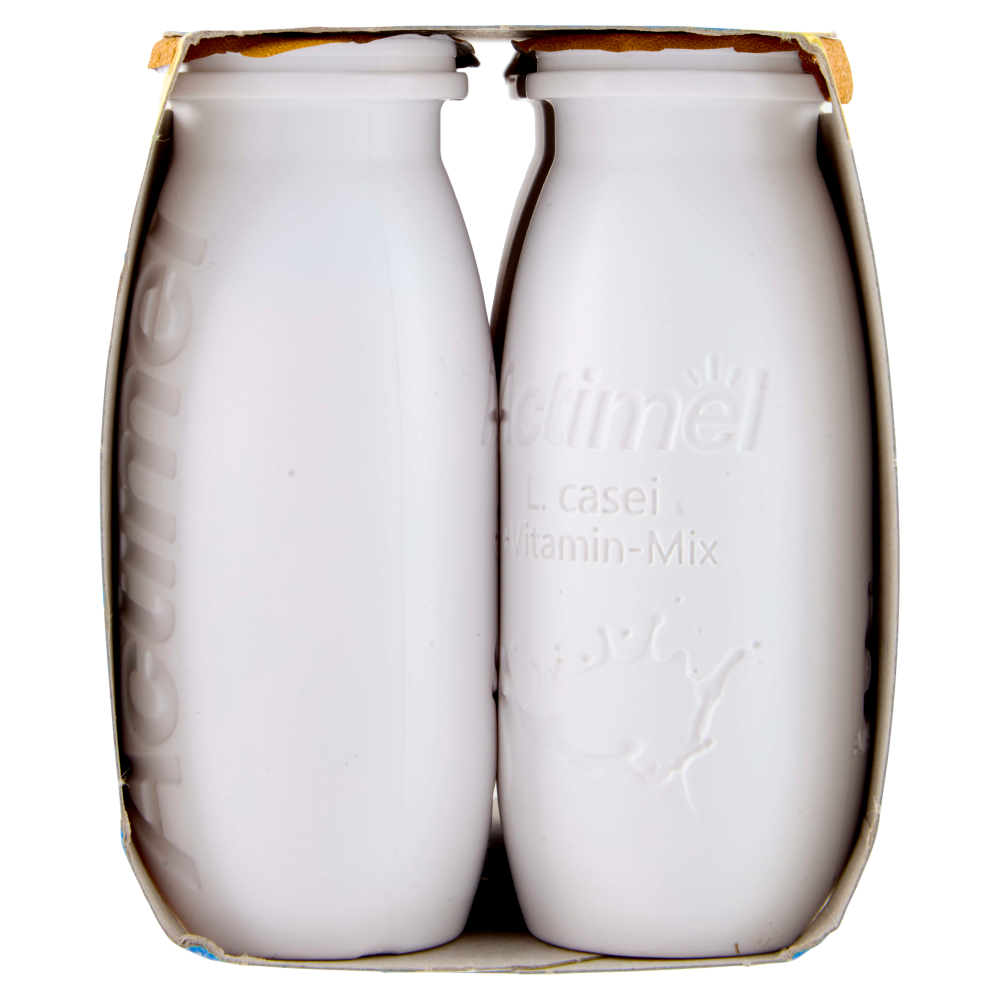 ACTIMEL, Yogurt da Bere con Vit B6 e D per il Sistema Immunitario, gusto Agrumi, 6X100g