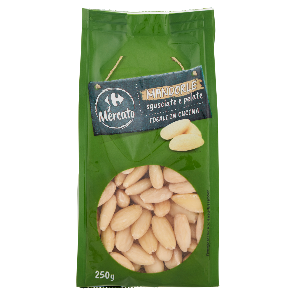 Carrefour il Mercato Mandorle sgusciate e pelate 250 g
