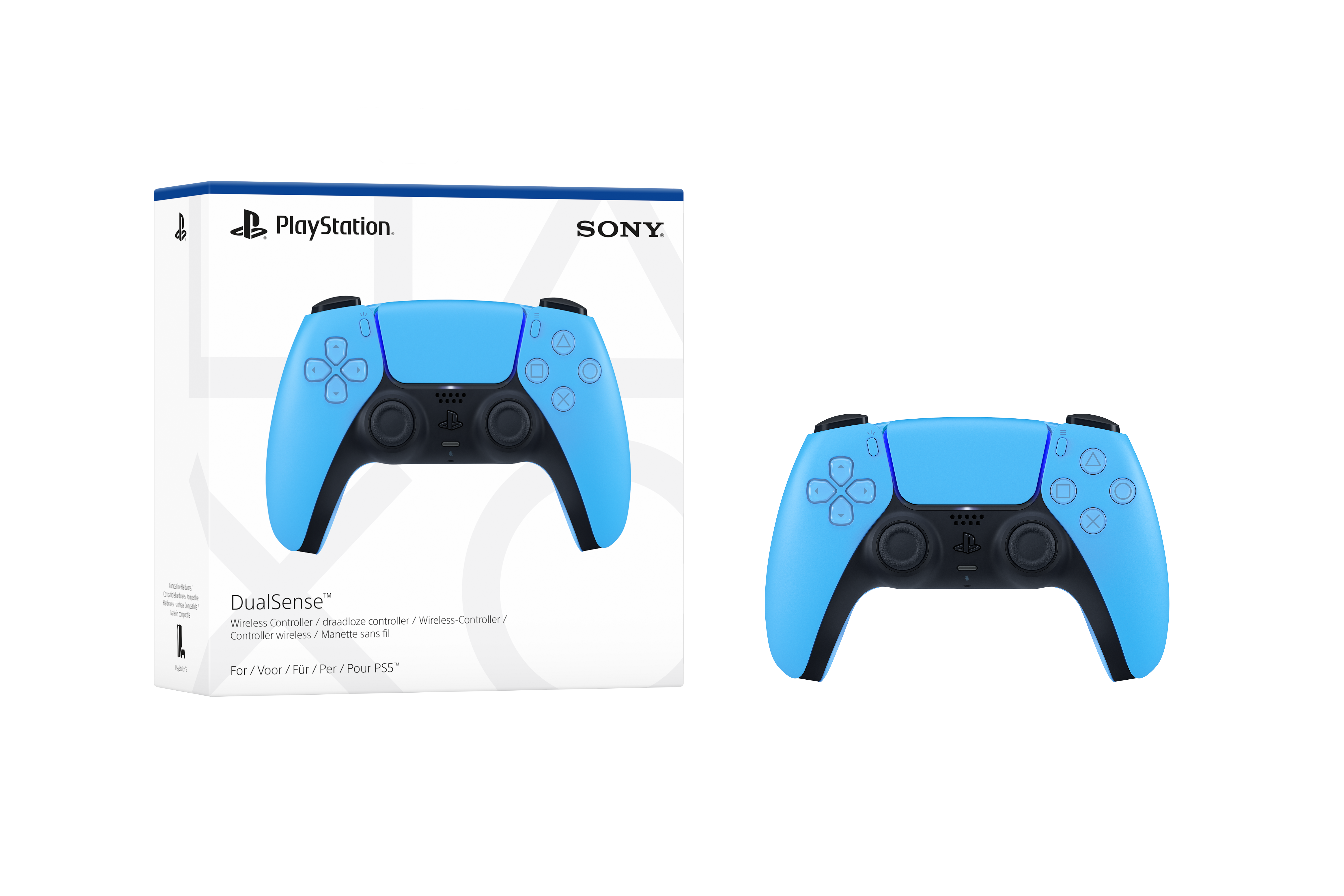Sony Controller wireless DualSense Starlight Blue V2
