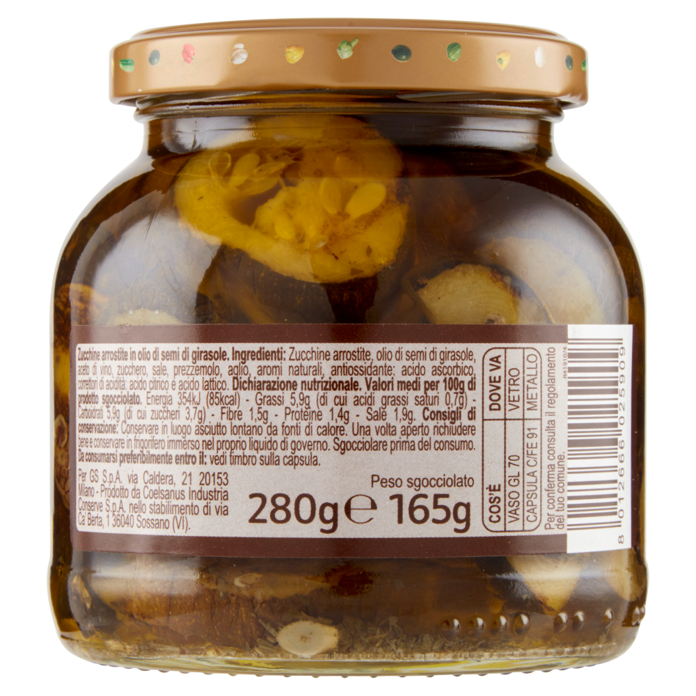 Carrefour Extra Zucchine Arrostite 280 g